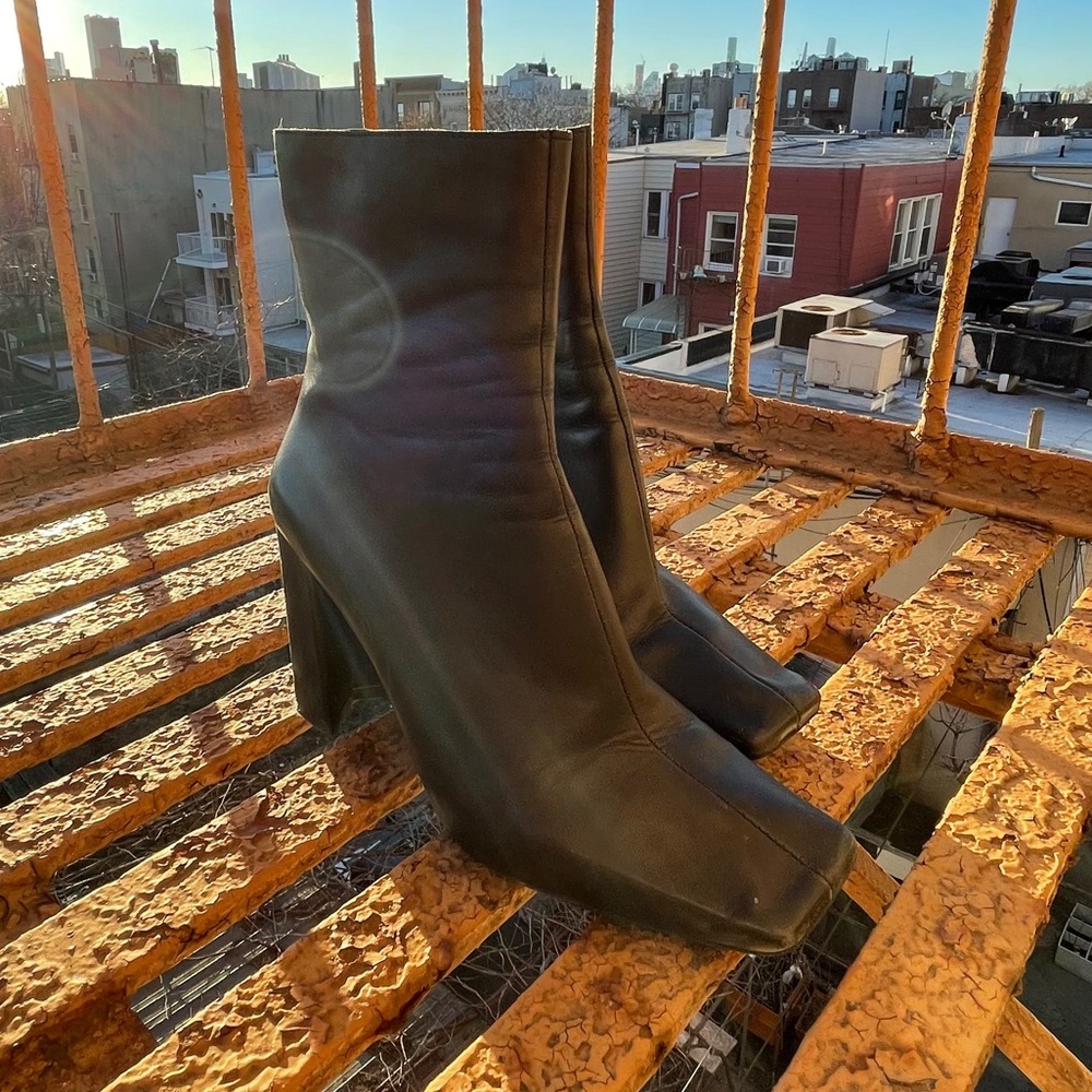 Vintage Square Toe Jeffrey Campbell Boots
